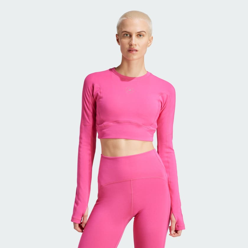 Adidas by Stella McCartney TrueStrength Cropped Long Sleeve