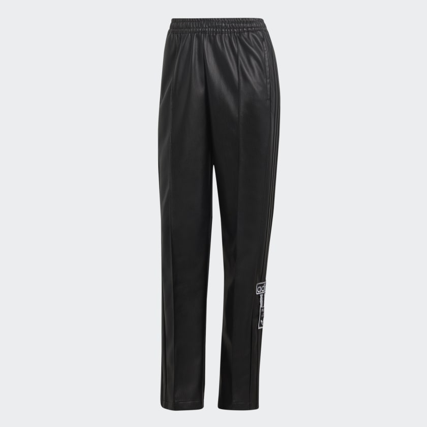 adidas Centre Stage Faux Leather Adibreak Pants Black Free Shipping with adiClub adidas US