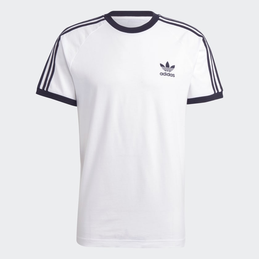White adidas tshirt hot sale