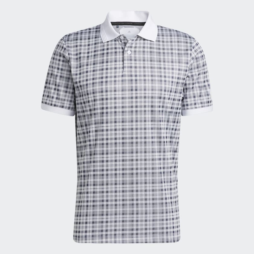 Plaid golf shirt sale