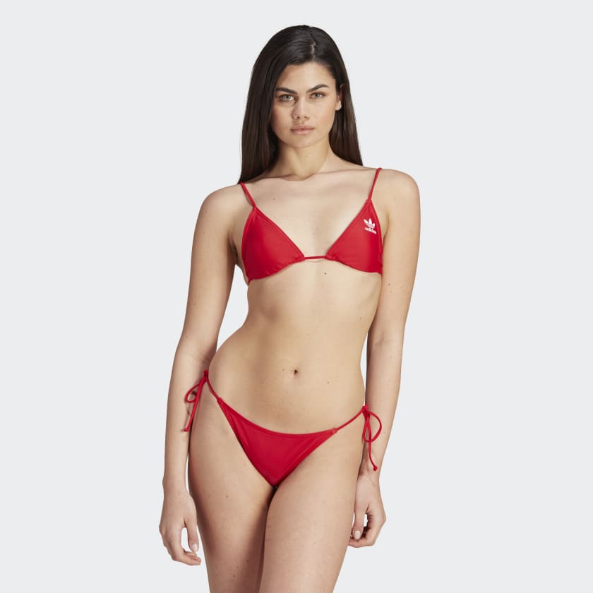 Gematigd kans middernacht adidas adicolor Triangel-Bikini - Rot | adidas Deutschland