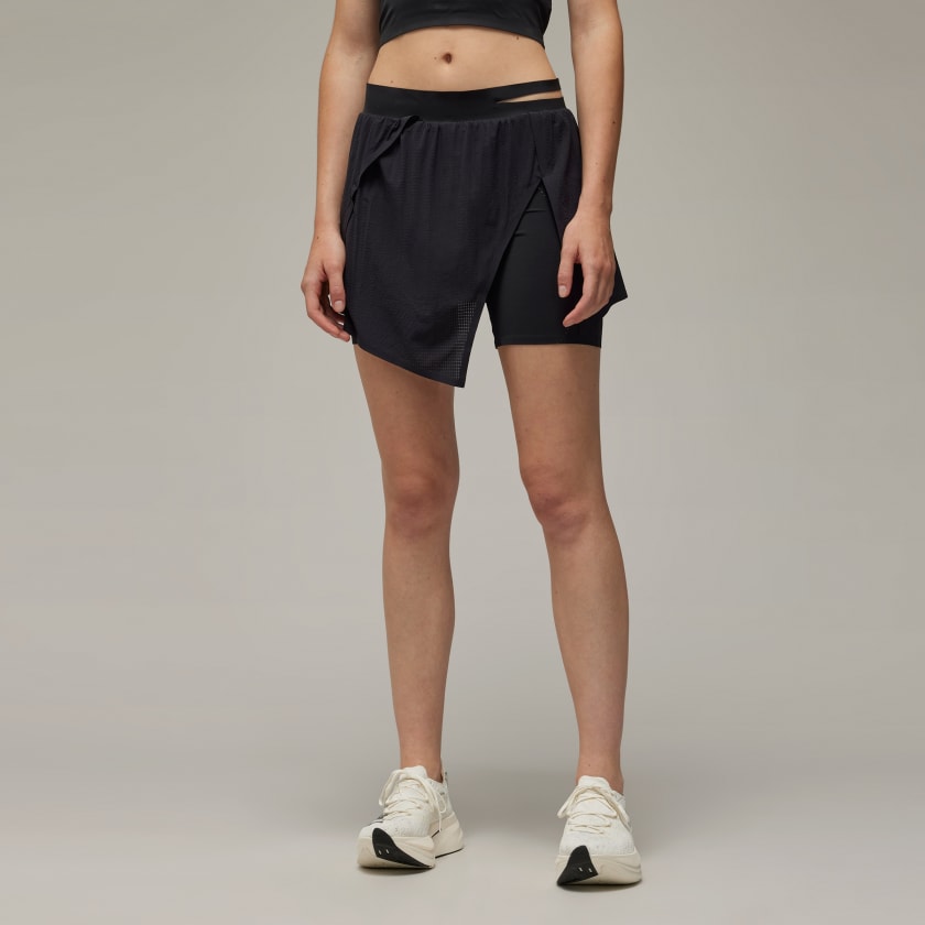 Black skort shorts online