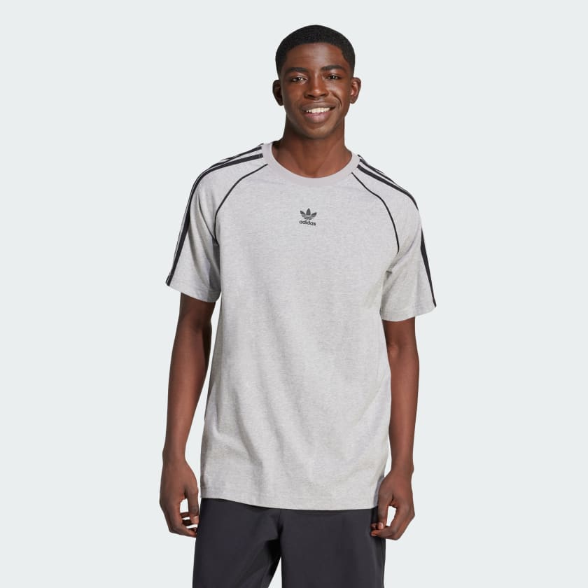 Adidas shirt grey store