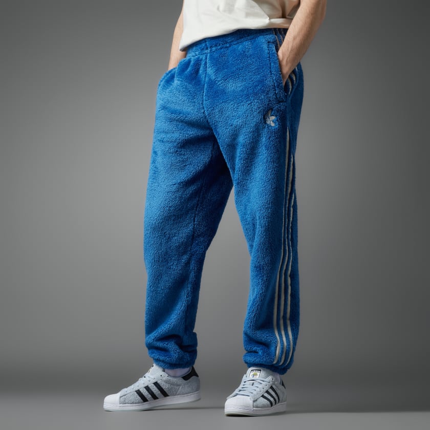 adidas Herz Fur Pants - Blue Men's Lifestyle | adidas US