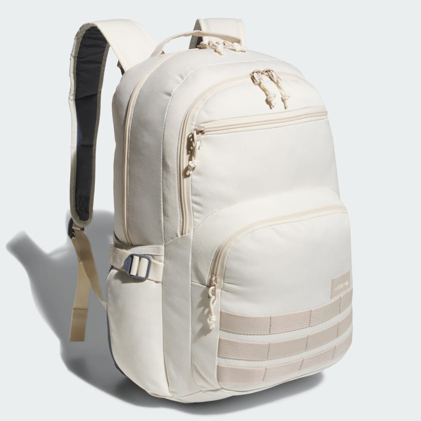 Adidas originals backpack white new arrivals