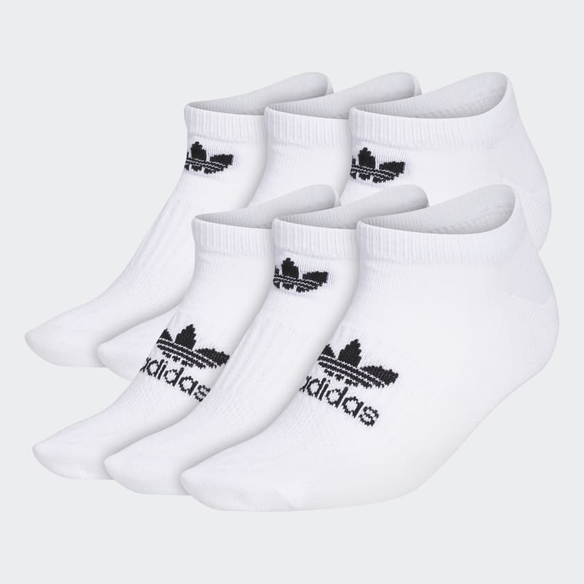 adidas Women's Lifestyle Classic Superlite No-Show Socks 6 Pairs ...