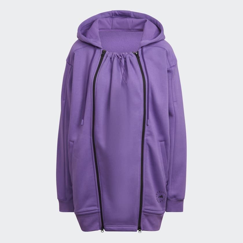 adidas by Stella McCartney TrueStrength Maternity 3 in 1 Jacket Purple adidas India