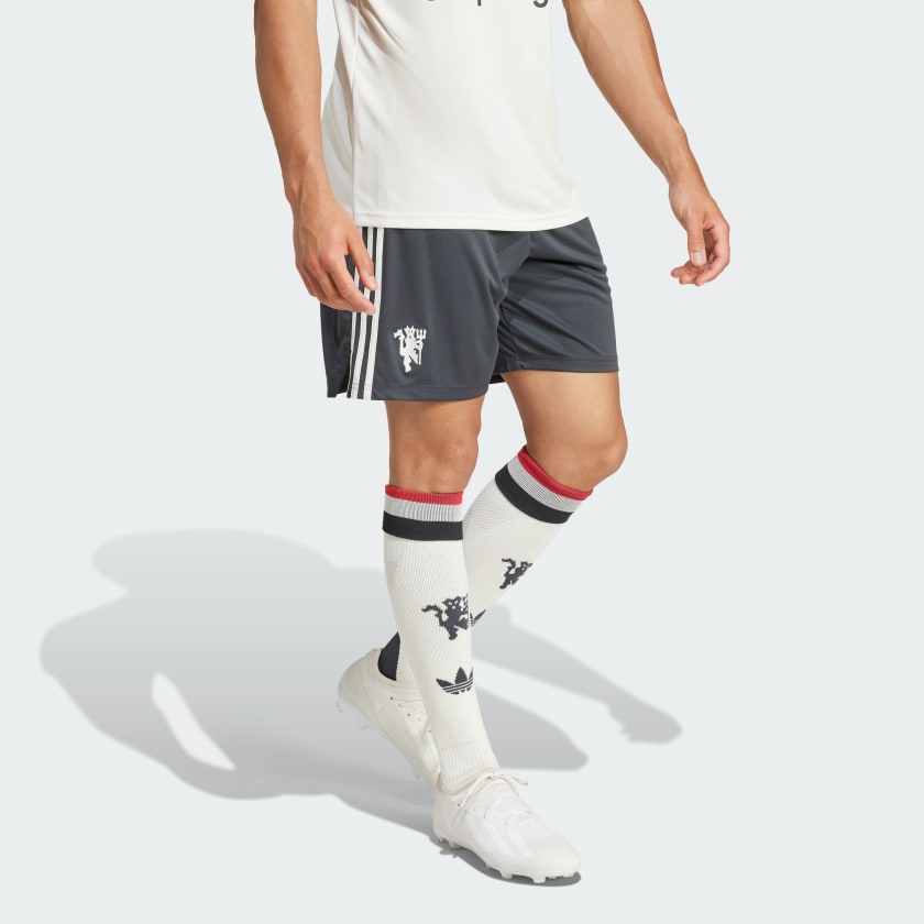 adidas Manchester United 24 25 Third Shorts Grey adidas Vietnam