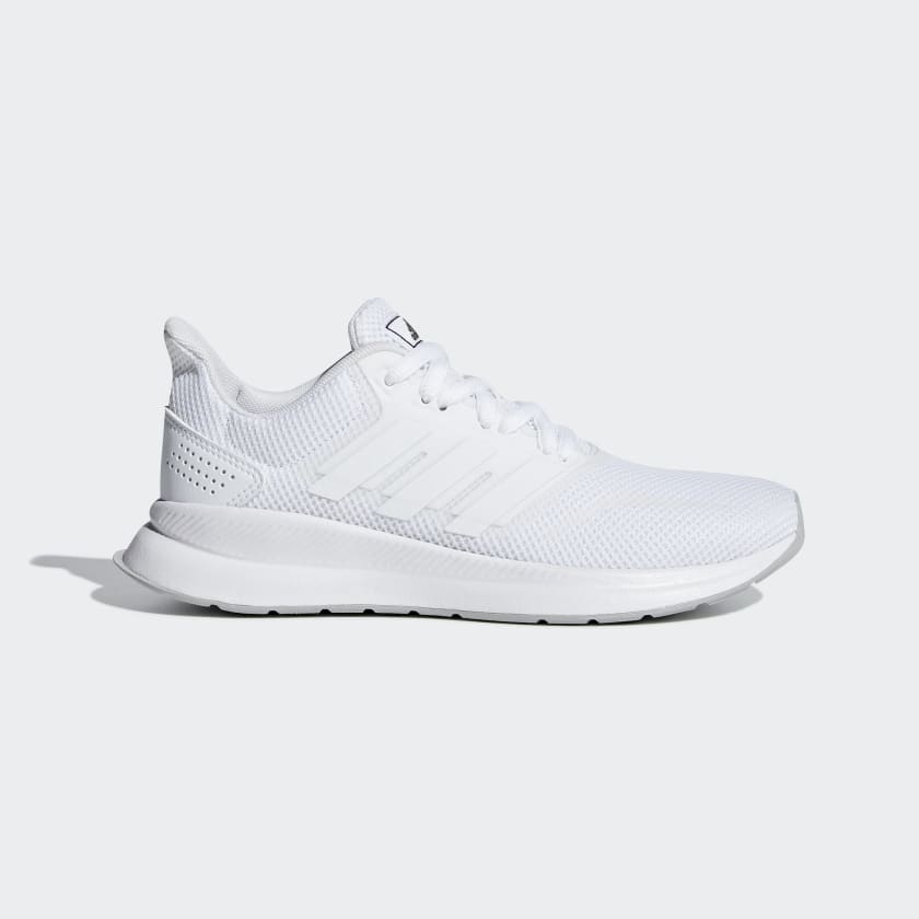 Adidas run falcon white Sale