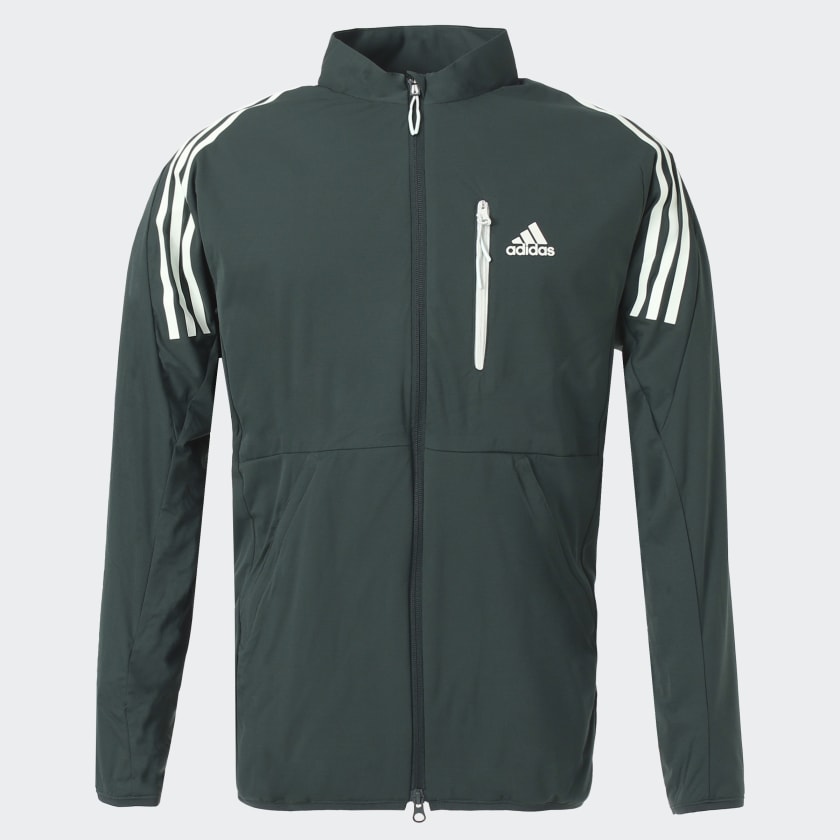 adidas WIND.RDY 3 Stripes Long Sleeve Jacket Green adidas Vietnam