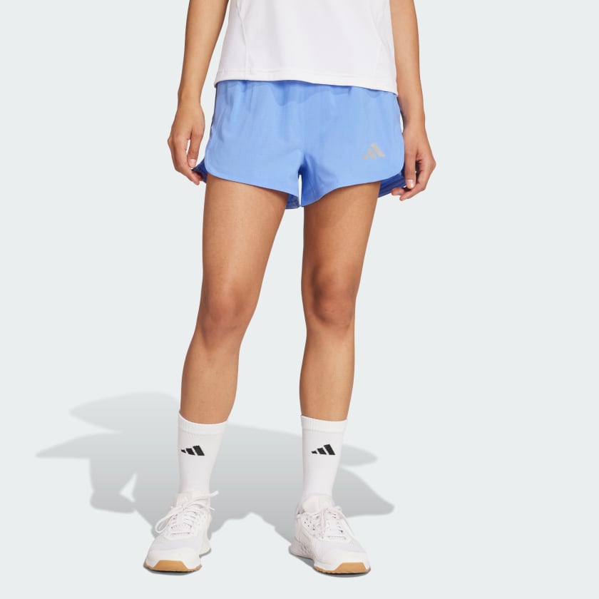 ★ adidas★ Stripe Towel Shorts Yellow Blue JC5331 adidas Originals Striped Towel Shorts Women Casual Lifestyle