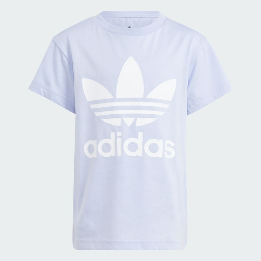 adidas Adicolor Trefoil T Shirt Purple adidas UK