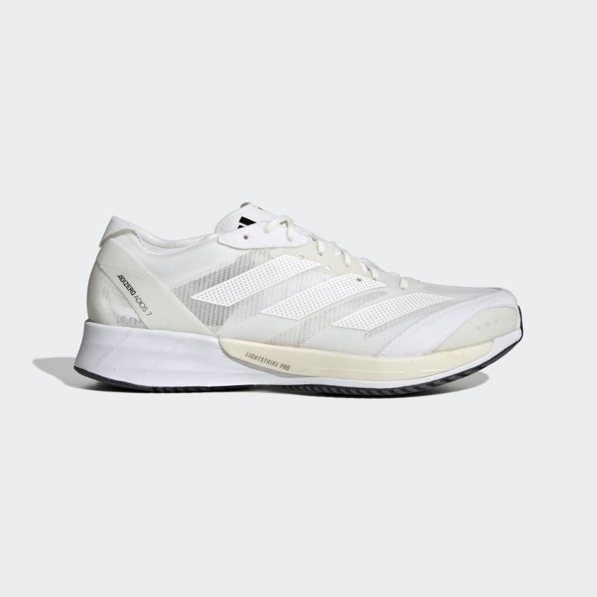 Adidas adizero white best sale