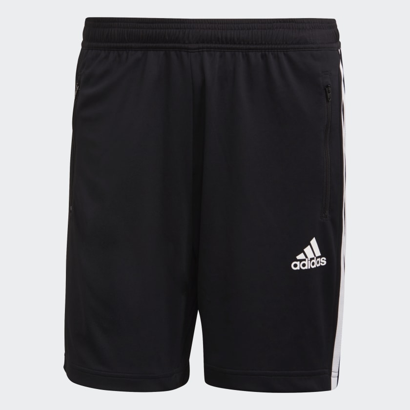 adidas Primeblue Designed 2 Move Sport 3-Stripes Shorts - Black