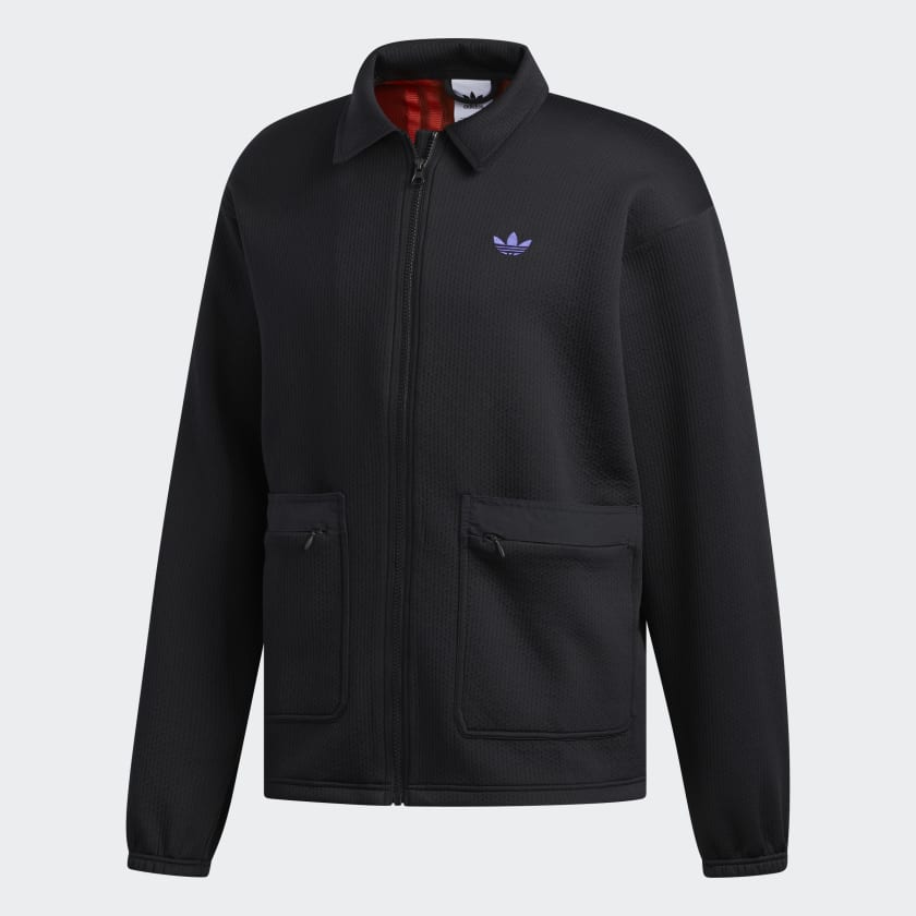 adidas Utility Coaches Jacket Black adidas New Zealand