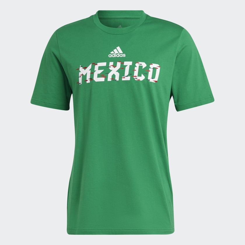 adidas Playera Copa Mundial de la FIFA 2022 Mexico Verde adidas Mexico