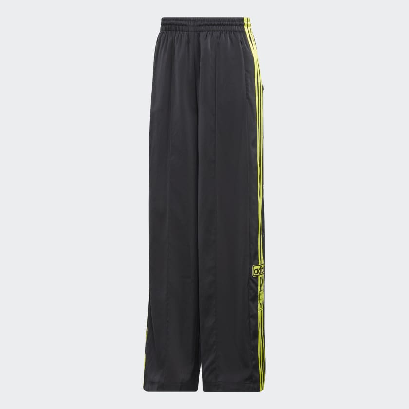 ㊳ 半額 PRANK PROJECT Satin Track Pants WHT Prank Project Satin Track Pants Women's Fashion M Used