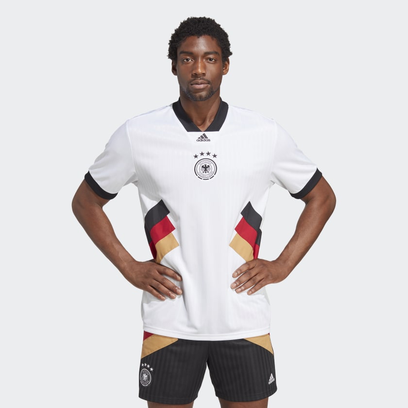 Overweldigen Terug kijken Subsidie adidas Germany Icon Jersey - White | Men's Soccer | adidas US