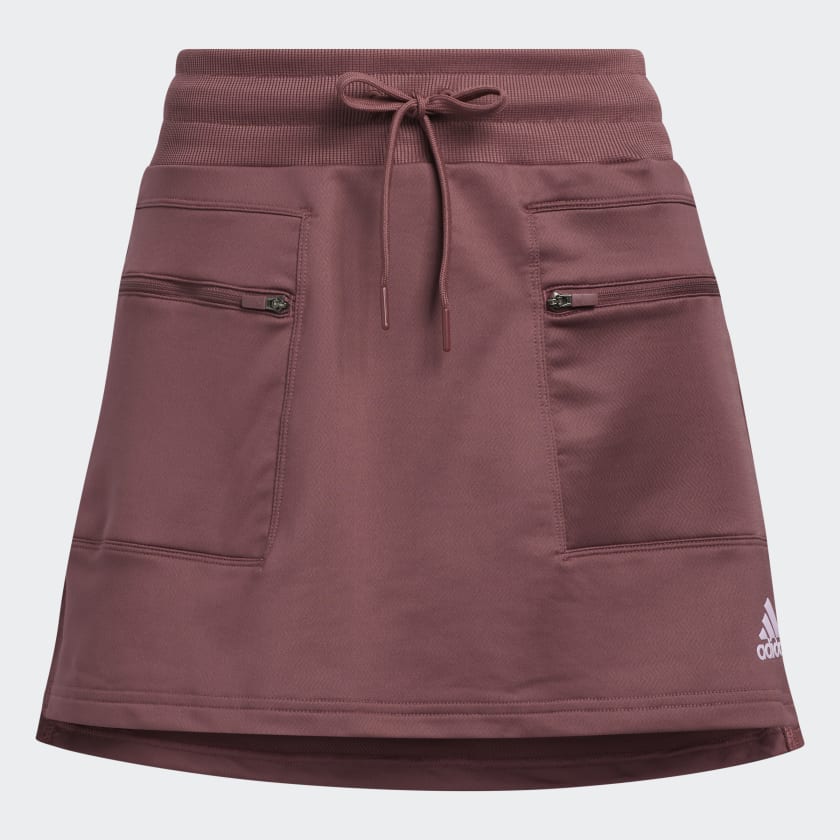 adidas Warp Knit Golf Skort Burgundy adidas Thailand