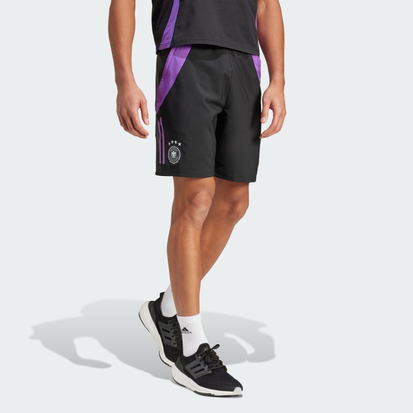 adidas Germany Tiro 24 Competition Downtime Shorts - Black | adidas UK