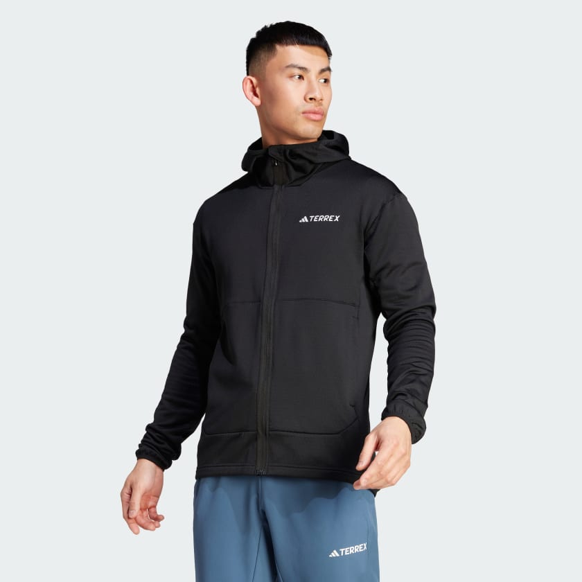 adidas TERREX XPERIOR LIGHT FLEECE KAP ONLU ST Siyah adidas