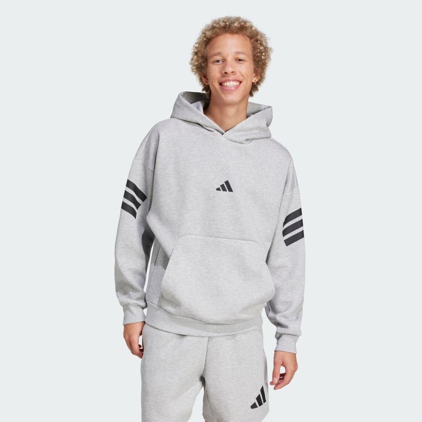 Sudadera con capucha Future Icons 3 bandas Gris adidas adidas Espana