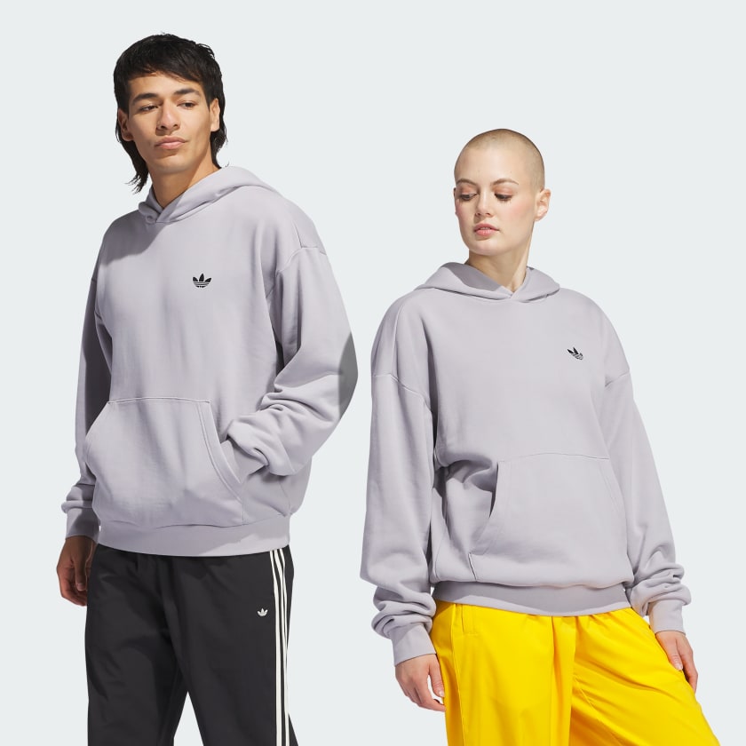 adidas Graphic Hoodie Gender Neutral Grey Free Shipping with adiClub adidas US