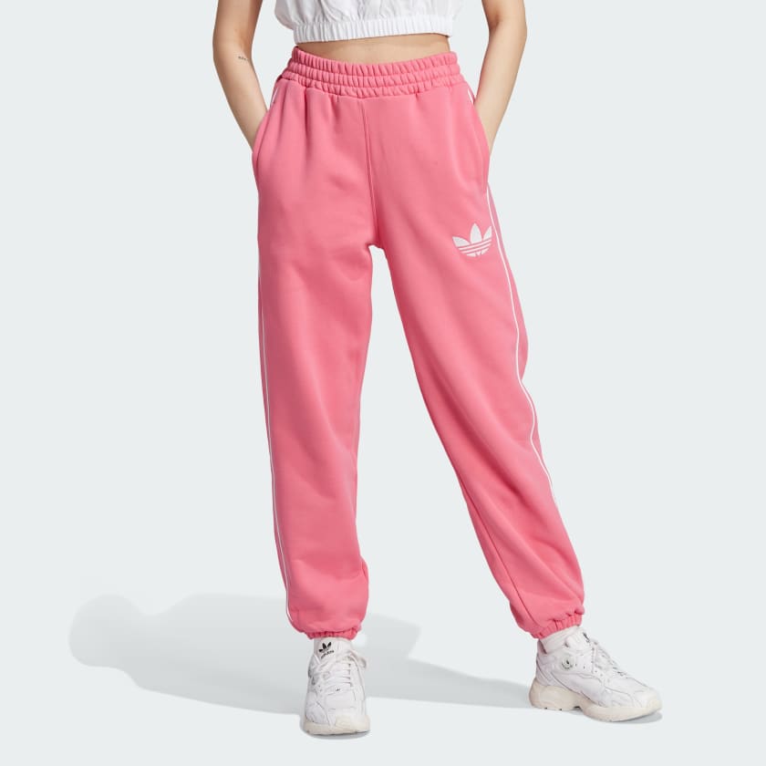 adidas Adicolor Cuffed Pants - Pink | adidas Canada