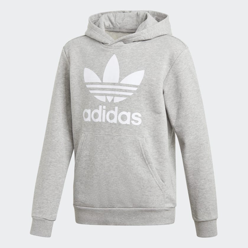 Adidas trefoil best sale hoodie boys