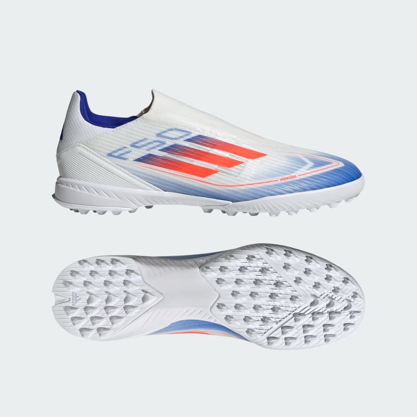 adidas F50 League Laceless Turf Boots White adidas Deutschland