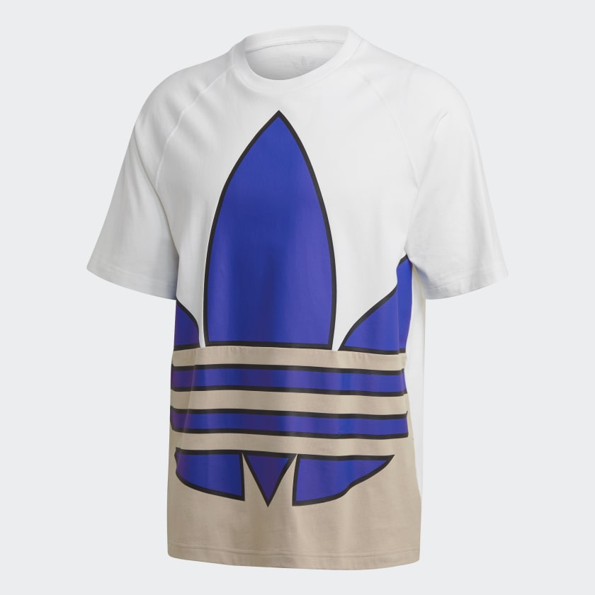 Adidas big trefoil tee deals
