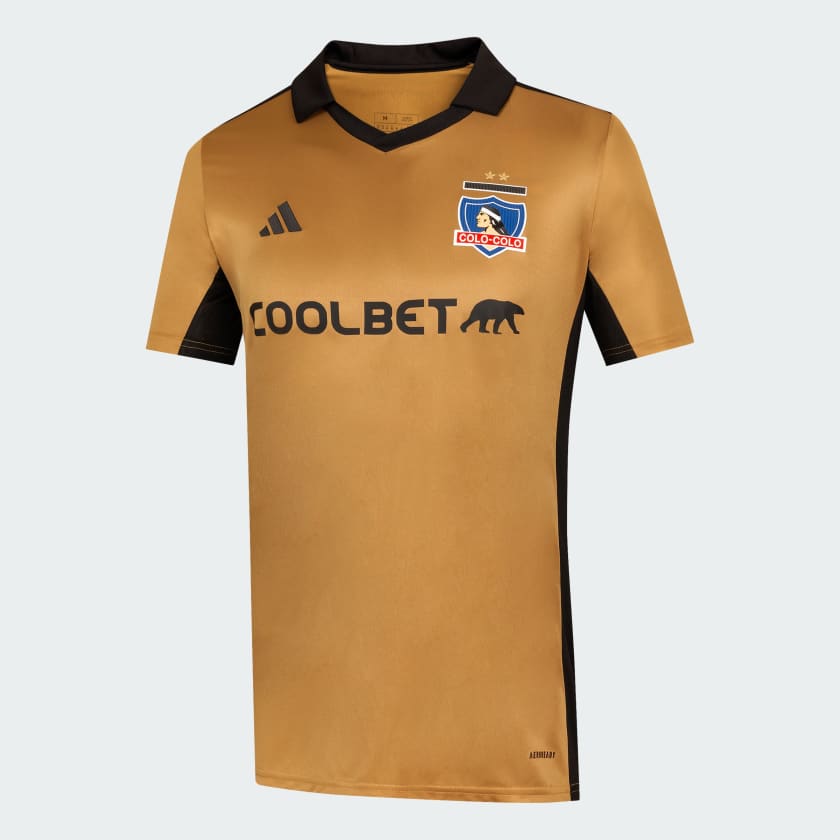 Tercera Camiseta Colo Colo Dorado adidas adidas Chile