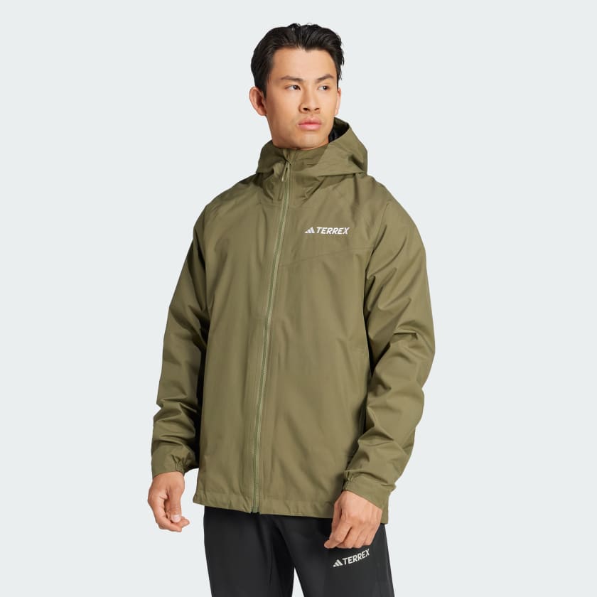 Adidas terrex jacket green cheap