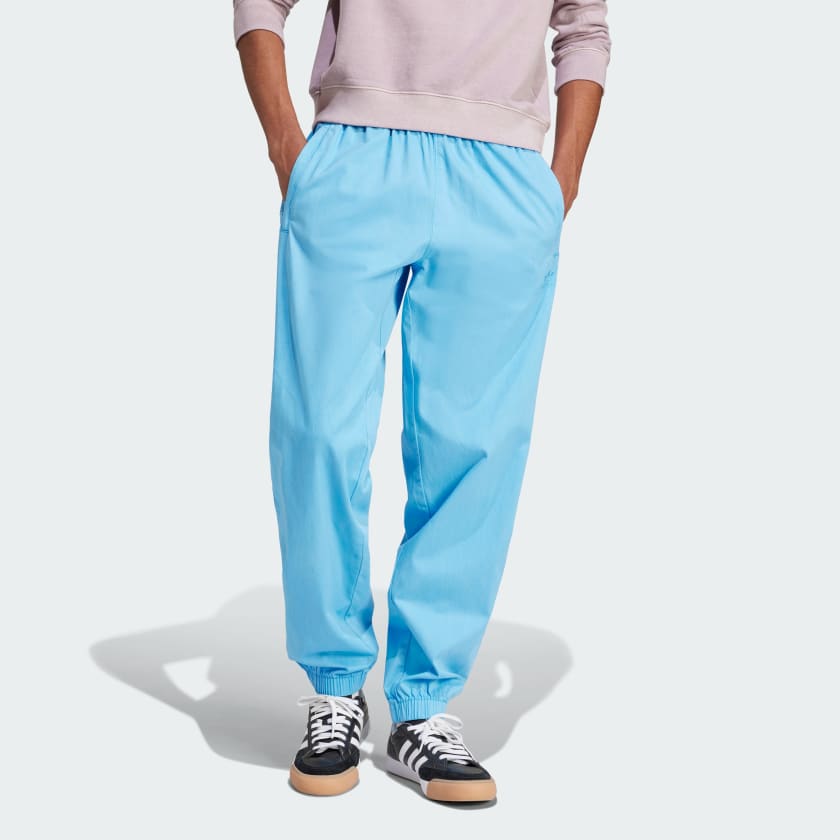 adidas Trefoil Essentials Dye Woven Pants Blue Free Shipping with adiClub adidas US