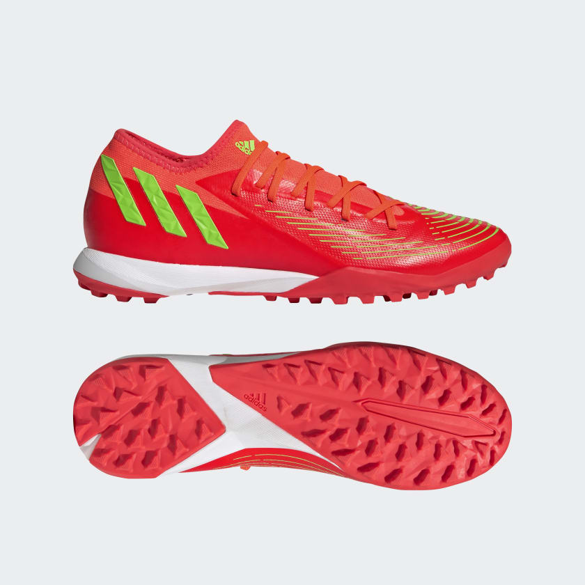 adidas Botines Predator Edge.3 Low Pasto Sintetico Rojo adidas Argentina