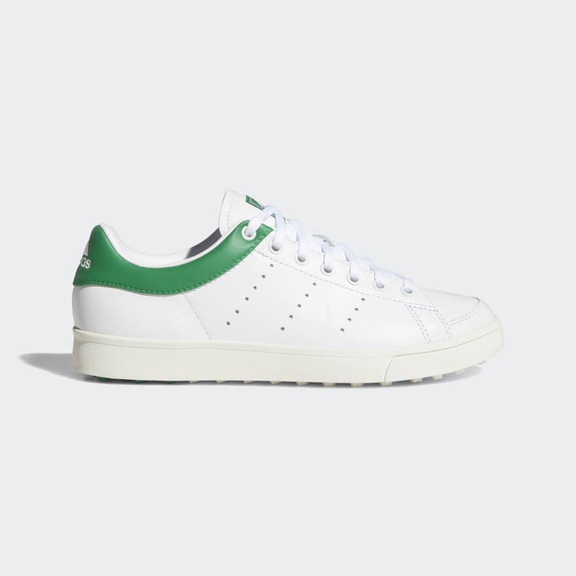 Adidas golf shoes  adicross classic leather  white  green 2018 sale
