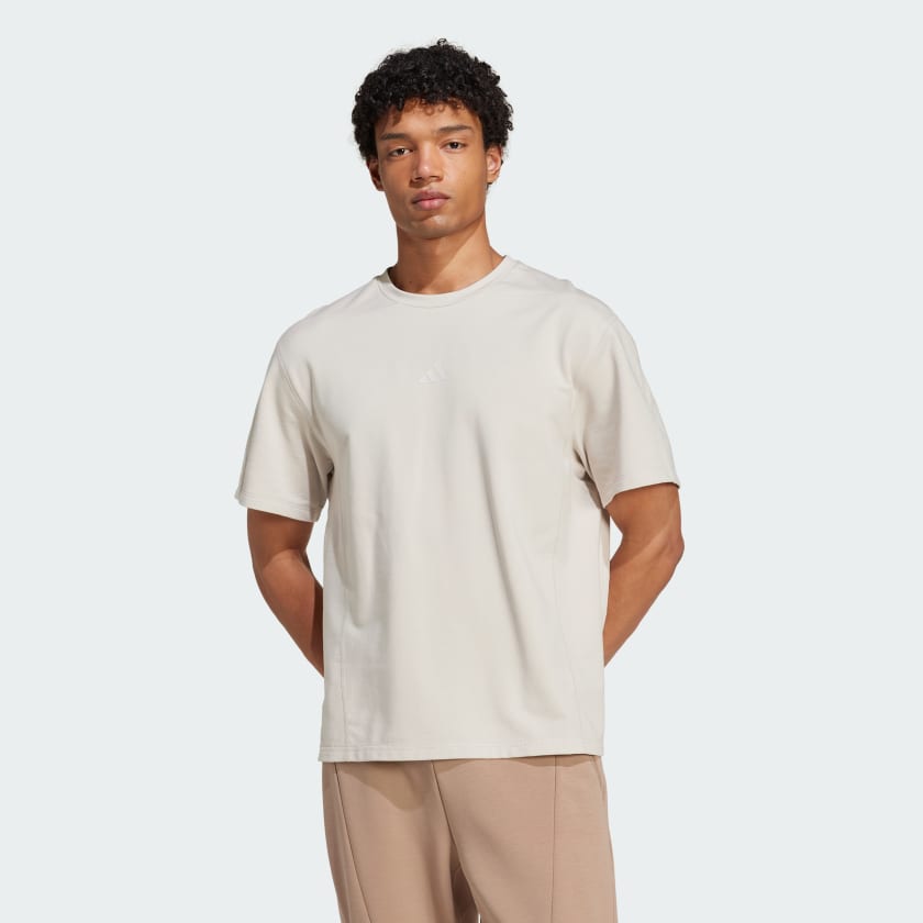 adidas D4T X Tee - Beige | Free Shipping with adiClub