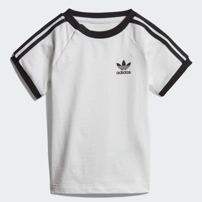 adidas 3-Stripes Tee - White | Kids' Lifestyle | adidas US