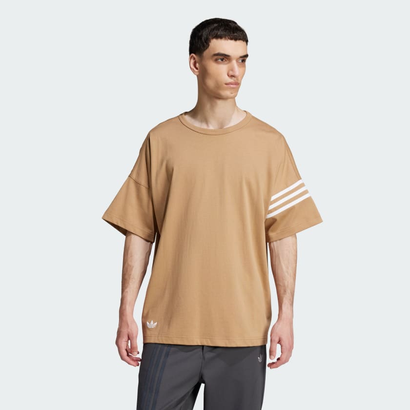 【送料無料/新品】 adidas Neuclassics US adidas | adiClub with Shipping Free | Brown - Tee ウォーキング・ランニングウェア