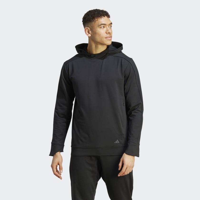 adidas Yoga Studio Crop Sweatshirt - Black | adidas Canada