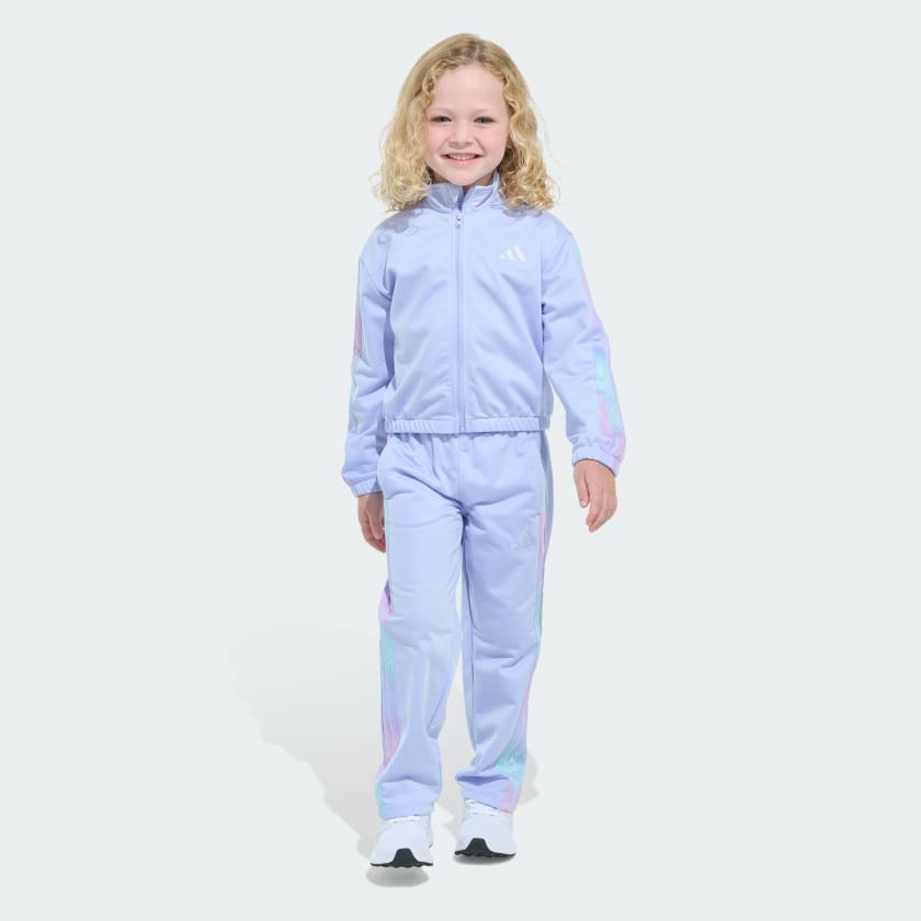 adidas Two-Piece Long Sleeve Printed 3-Stripes Fashion