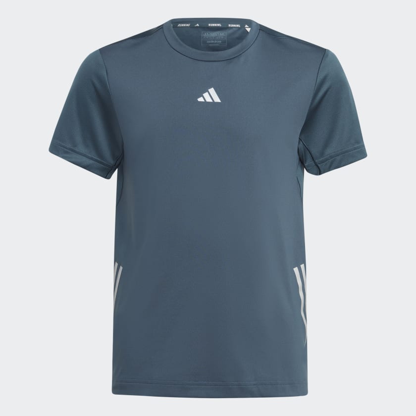 adidas AEROREADY 3-Stripes T-Shirt - Turquoise | adidas UK