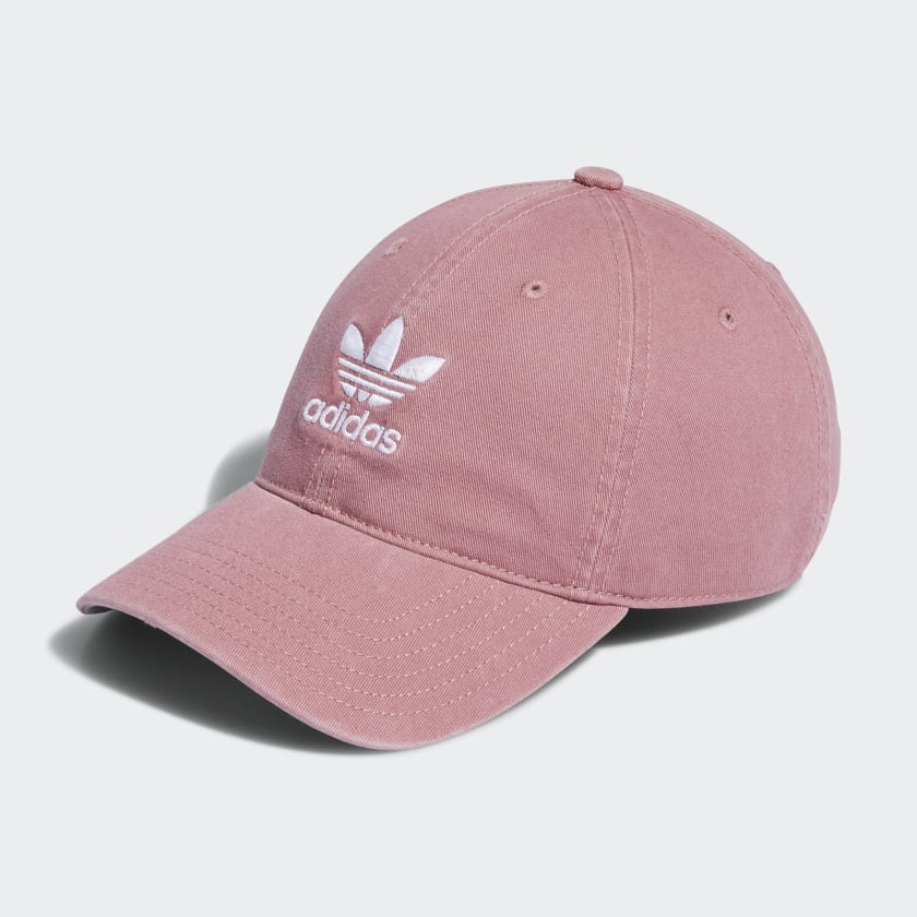 adidas Relaxed Strap-Back Hat - Pink | Men's Lifestyle adidas US