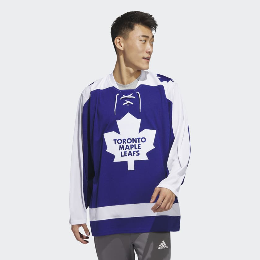 adidas Maple Leafs Home Authentic Jersey - Blue, Men's Hockey
