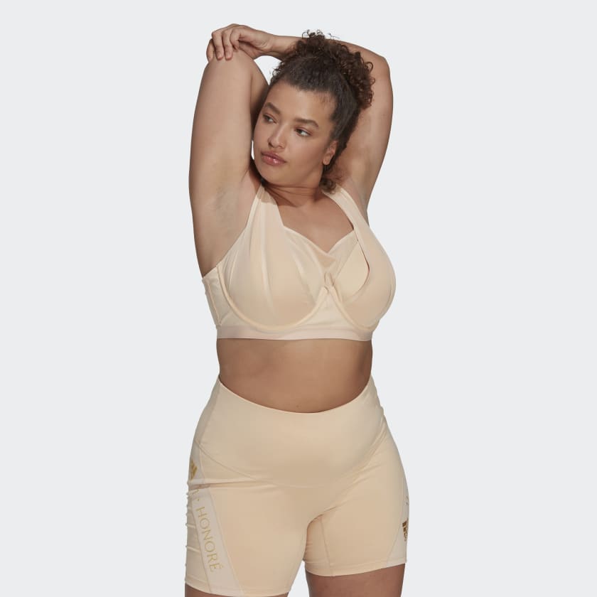 adidas 11 Honoré High-Support Bra (Plus Size) - Pink | adidas India