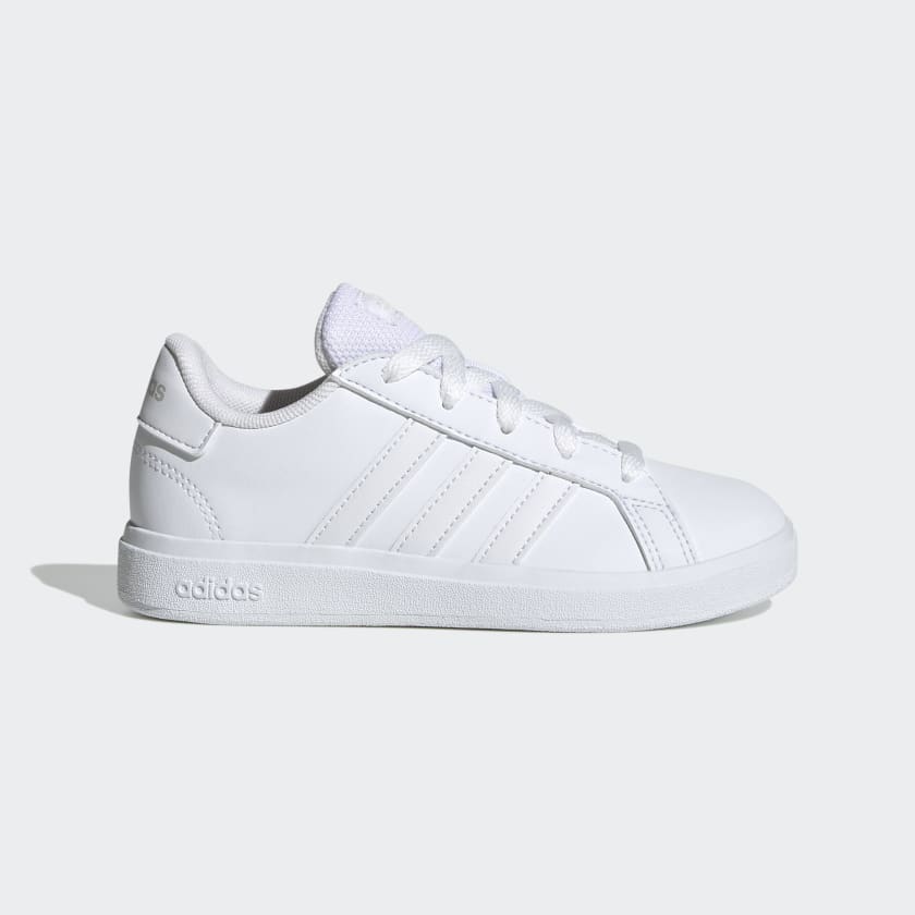 adidas Grand Court Lifestyle Tennis Lace-Up Shoes - White | adidas UK