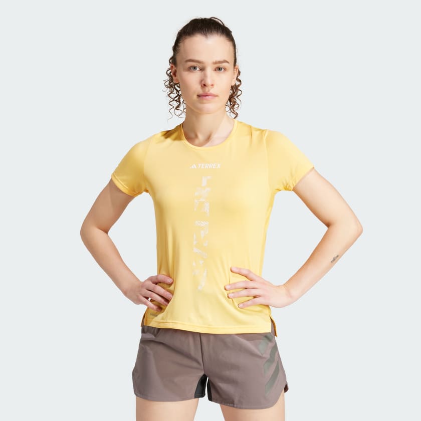 adidas Playera de Trail Running Terrex Agravic Naranja adidas