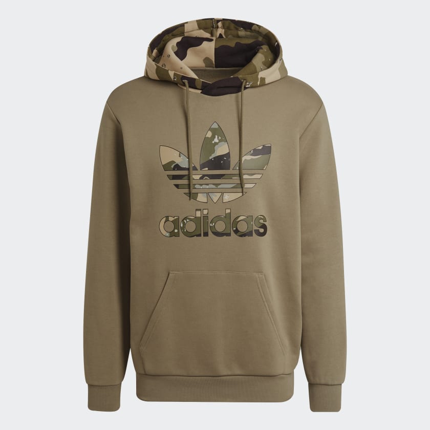 adidas Camo Graphic Hoodie Green Free Shipping with adiClub adidas US