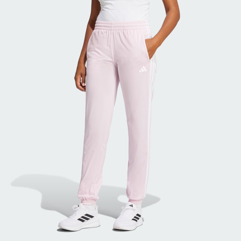 Adidas Tricot 3 Stripes Track Pants Pink Xs Womens Originals Pants