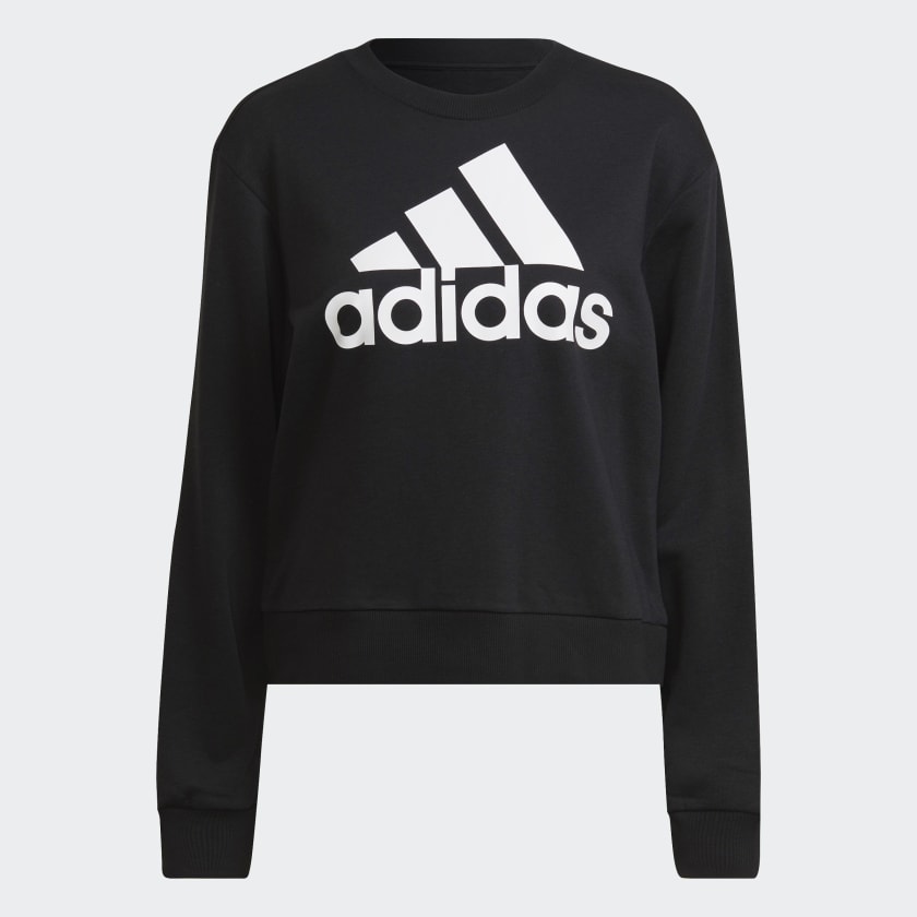 Adidas logo cheap sweatshirt